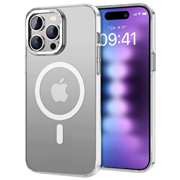 Buff iPhone 15 Pro Max TaoFit Kılıf - Beyaz