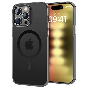 Buff iPhone 15 Pro TaoFit Kılıf - Siyah