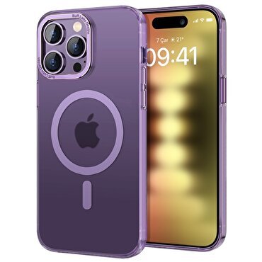 Buff iPhone 15 Pro TaoFit Kılıf - Mor
