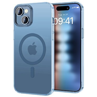 Buff iPhone 15 Plus TaoFit Kılıf - Mavi