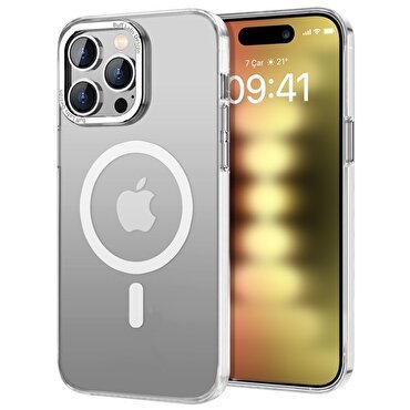 Buff iPhone 15 Pro TaoFit Kılıf - Beyaz
