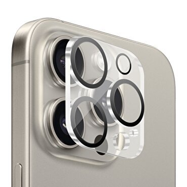 Buff iPhone 15 Pro/Max Lens Koruyucusu