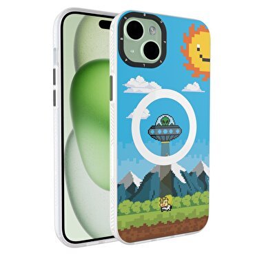 Buff iPhone 15 Plus MagKit Kılıf UFO