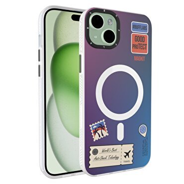 Buff iPhone 15 Plus MagKit Kılıf Travel