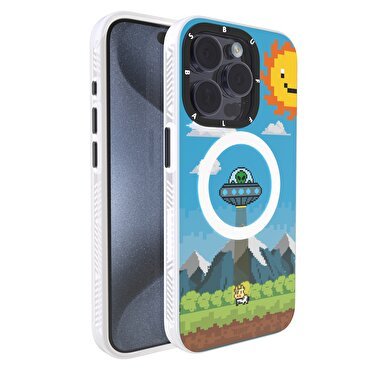 Buff iPhone 15 Pro MagKit Kılıf UFO