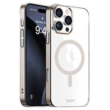 Buff iPhone 16 Pro Magsafe Slim Fit Kılıf Titanyum