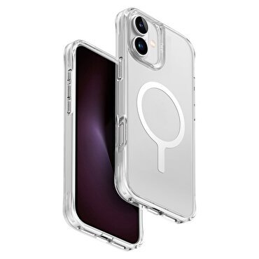 Uniq iPhone 16 Plus LifePro Magsafe Kapak - Şeffaf