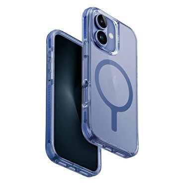 Uniq iPhone 16 Plus Combat Magsafe Kılıf - Mavi