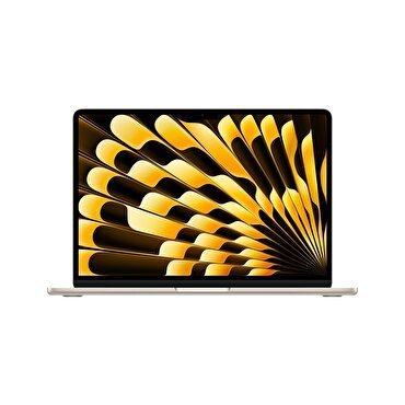 Apple MacBook Air 13' M3 Çip 8 Çekirdekli CPU 8 Çekirdekli GPU 16 GB Bellek 256GB SSD Yıldız Işığı 