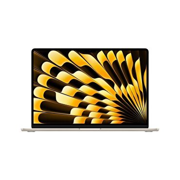 Apple MacBook Air 15' M3 Çip 8 Çekirdekli CPU 10 Çekirdekli GPU 16GB Bellek 256GB SSD Yıldız Işığı 