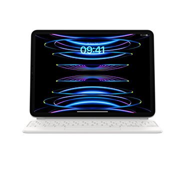 Apple 11 inç iPad Pro (4. nesil) ve iPad Air (5. nesil) için Magic Keyboard - Türkçe Q Klavye - Beyaz