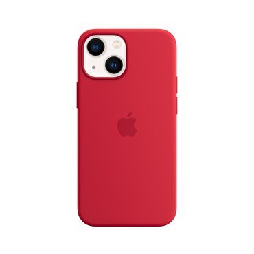 iPhone 13 mini için MagSafe özellikli Silikon Kılıf – (PRODUCT)RED