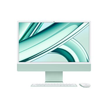 iMac 24 inc 4.5K M3 8CPU 10GPU 8GB 256GB Yeşil 