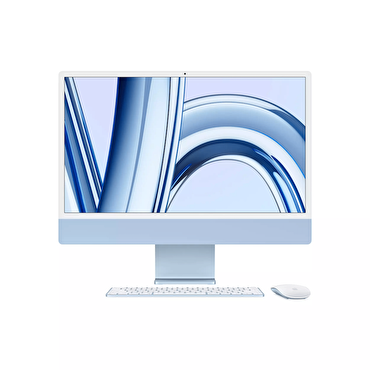 iMac 24 inc 4.5K M3 8CPU 10GPU 8GB 512GB Mavi 