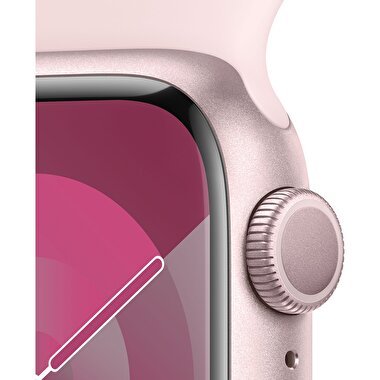 TEŞHİR - Apple Watch Series 9 GPS 41mm Pembe Alüminyum Kasa  3M586TU/A