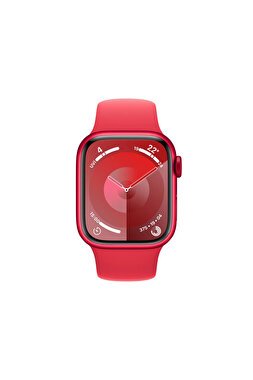 TEŞHİR - Apple Watch Series 9 GPS 41mm (PRODUCT)RED Alüminyum Kasa ve (PRODUCT)RED Spor Kordon 3M587TU/A