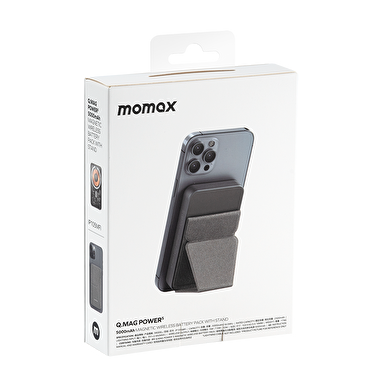 Momax Magnetic Standlı Powerbank 10000Mah - Siyah 4894222068827
