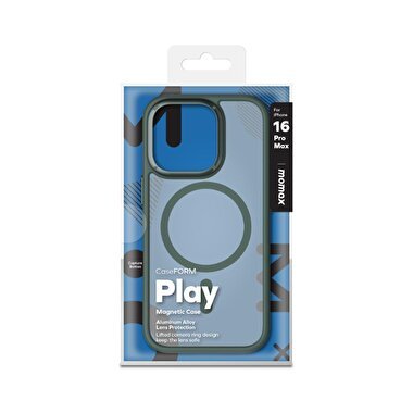 Momax iPhone 16 Pro Max Play Magsafe Kılıf - Yeşil 4894222077379