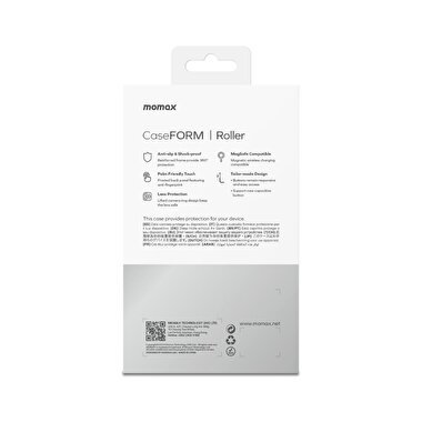 Momax iPhone 16 Plus Roller Magsafe Kılıf - Siyah 4894222077416