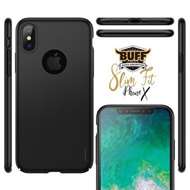 Buff Slim Fit iPhone X - XS Kılıfı (Mavi) 6959633408766
