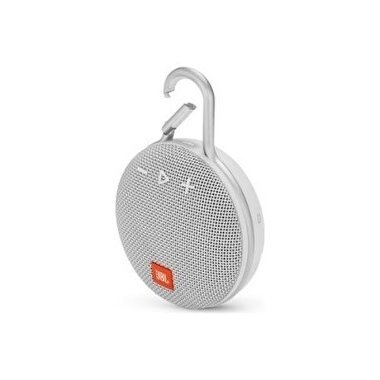 JBL Clip 3 IPX7 Su Geçirmez Taşınabilir Bluetooth Hoparlör Beyaz 6925281933073