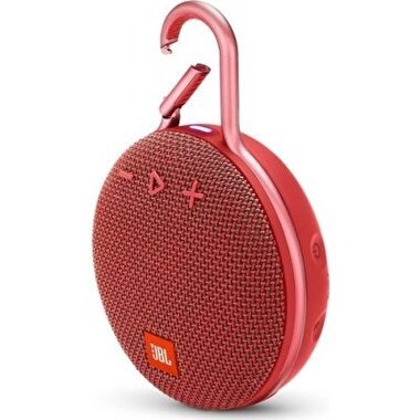 JBL Clip 3 IPX7 Su Geçirmez Taşınabilir Bluetooth Hoparlör Kırmızı 6925281933042
