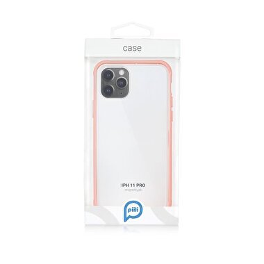Piili iPhone 11 Pro İced Kılıf - Pembe 6944628921290