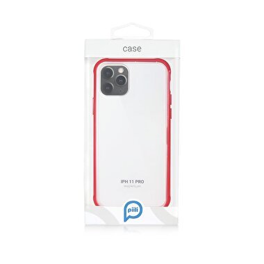 Piili iPhone 11 Pro İced Kılıf - Kırmızı 6944628921306