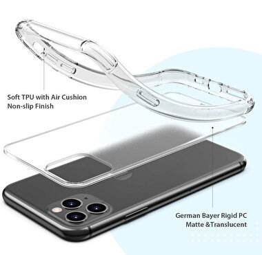 Piili iPhone 11 Pro İced Kılıf - Kırmızı 6944628921306