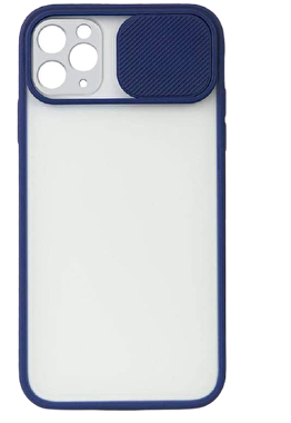 Piili iPhone 11 Pro Cam Slide Kılıf - Lacivert 6944628929937
