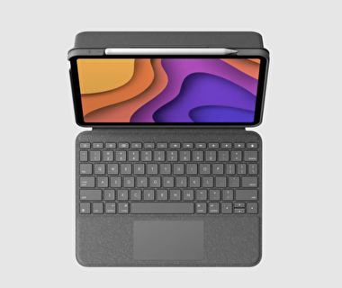 Logitech Slim Folio Touch 11'inç (iPad Air 4th gen.) Türkçe Q Klavye 5099206093584
