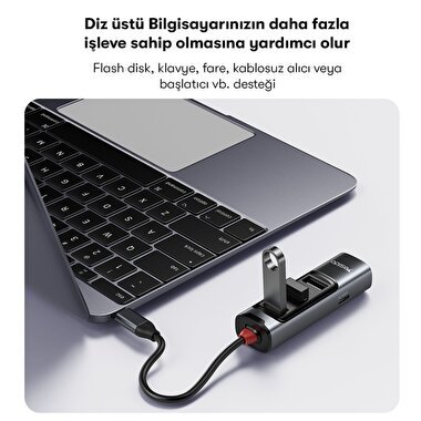 Yesido 5 in 1 Dönüştürücü Siyah 6971050266132