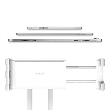 Rock Ayarlanabilir iPhone ve iPad Standı - Gümüş 6971680474679