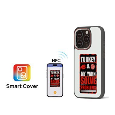 URR iPhone 15 Pro NFC Smart Kılıf - Siyah 6972689502288