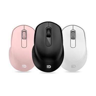 FD 2.4G & BT5.0 Wireless Dual Mode Mouse - Pembe 6973709120994