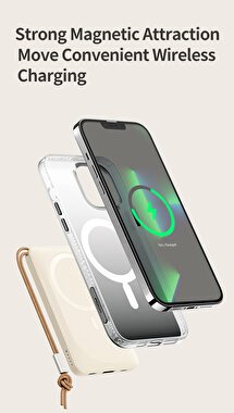 Rock 10000 mAh 20W MagSafe Powerbank - Siyah 6974282126595