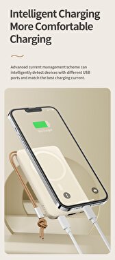 Rock 10000 mAh 20W MagSafe Powerbank - Yeşil 6974282126601