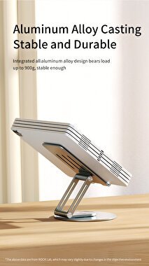 Rock Katlanabilir 360 Dönebilen Metal Stand 6974282129275