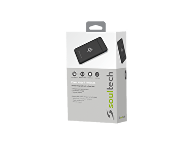 Soultech Power Magic 8000mAh Wi-Fİ Powerbank-Siyah 8681000018688