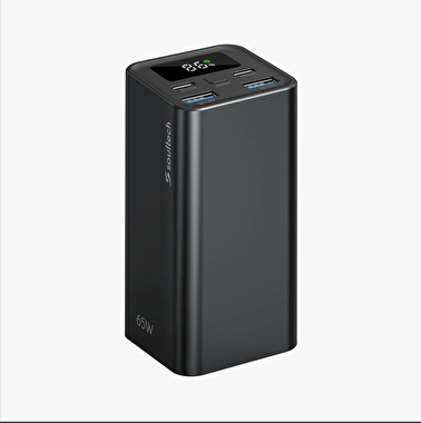 Soultech Scuti 20000 mAh 65W Powerbank - Siyah 8681000019517