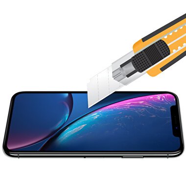 Buff iPhone 11 5D Glass Anti Hacker Ekran Koruyucu 8682750457307