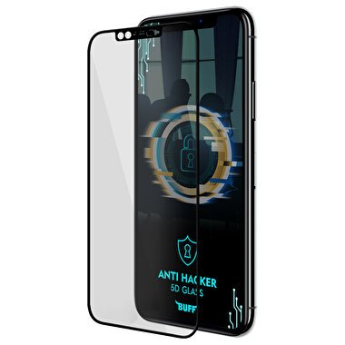 Buff iPhone 11 5D Glass Anti Hacker Ekran Koruyucu 8682750457307
