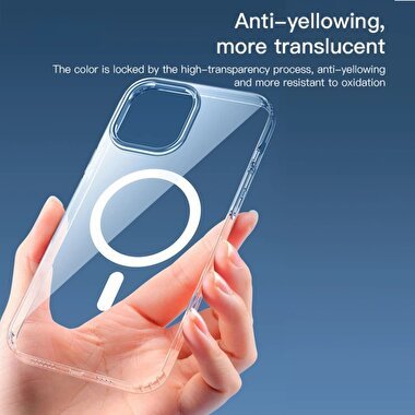 Yesido iPhone 15 Magsafe Kılıf - Şeffaf 8683140649104