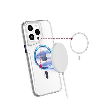 Newface Joko iPhone 16 ProMax Magsafe Kılıf-Şeffaf 8683140765224