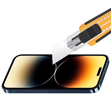 Buff iPhone 14 Pro Max 5D Glass Ekran Koruyucu 8683548211682