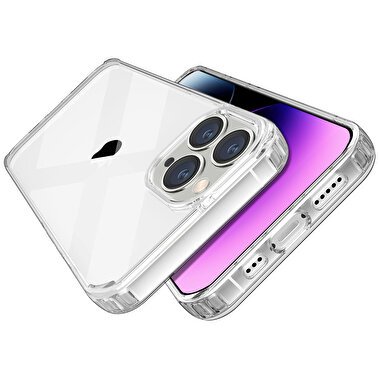 Buff iPhone 14 Pro Air Hybrid Kılıf -Siyah 8683548211828