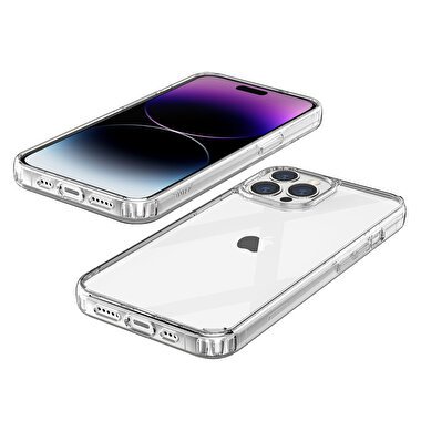 Buff iPhone 14 Pro Air Hybrid Kılıf -Siyah 8683548211828