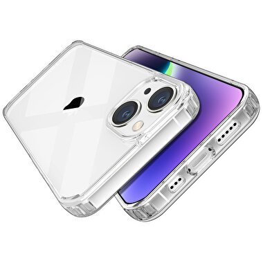Buff iPhone 14 Plus Air Hybrid Kılıf -Siyah 8683548211842