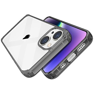 Buff iPhone 14 Plus Air Hybrid Kılıf -Siyah 8683548211842