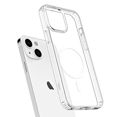 Buff iPhone 14 MagSafe Air Hybrid Kılıf - Şeffaf 8683548211873